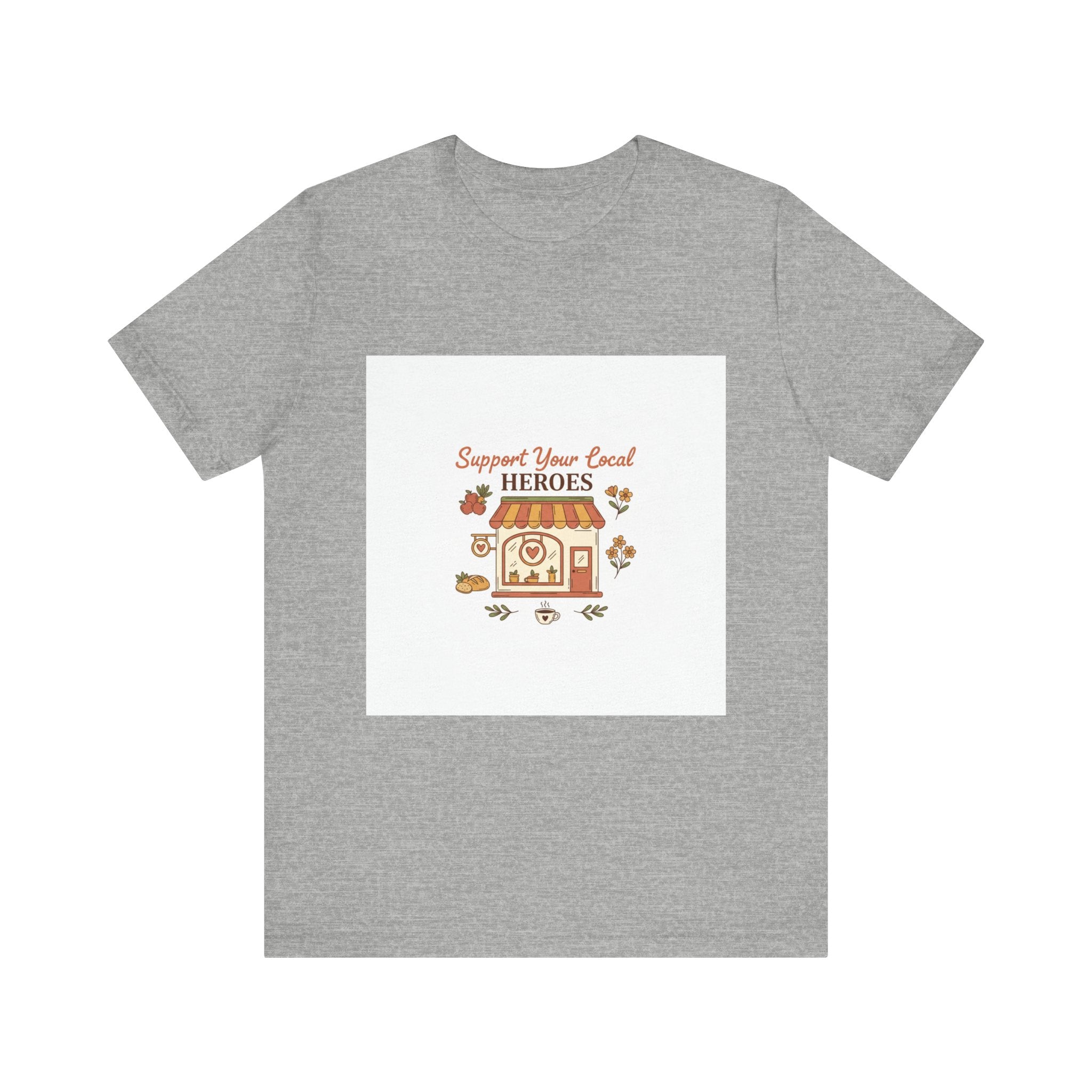 Support Your Local Heroes T‑Shirt — Firefighter & First Responder Tribute Tee