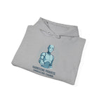 Robot Illustration Hoodie — "Harnessing Progress, Embracing Change" Tech Futurist Sweatshirt