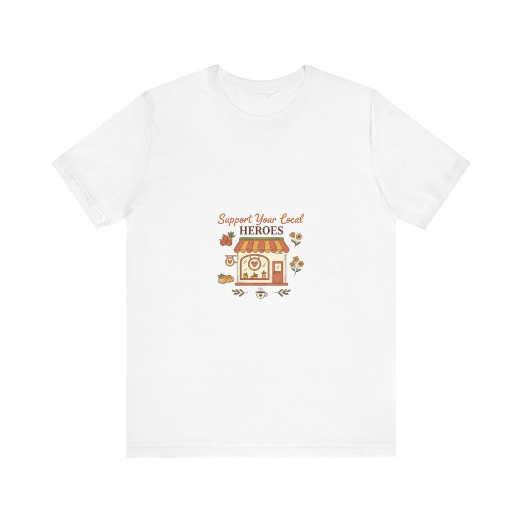 Support Your Local Heroes T‑Shirt — Firefighter & First Responder Tribute Tee