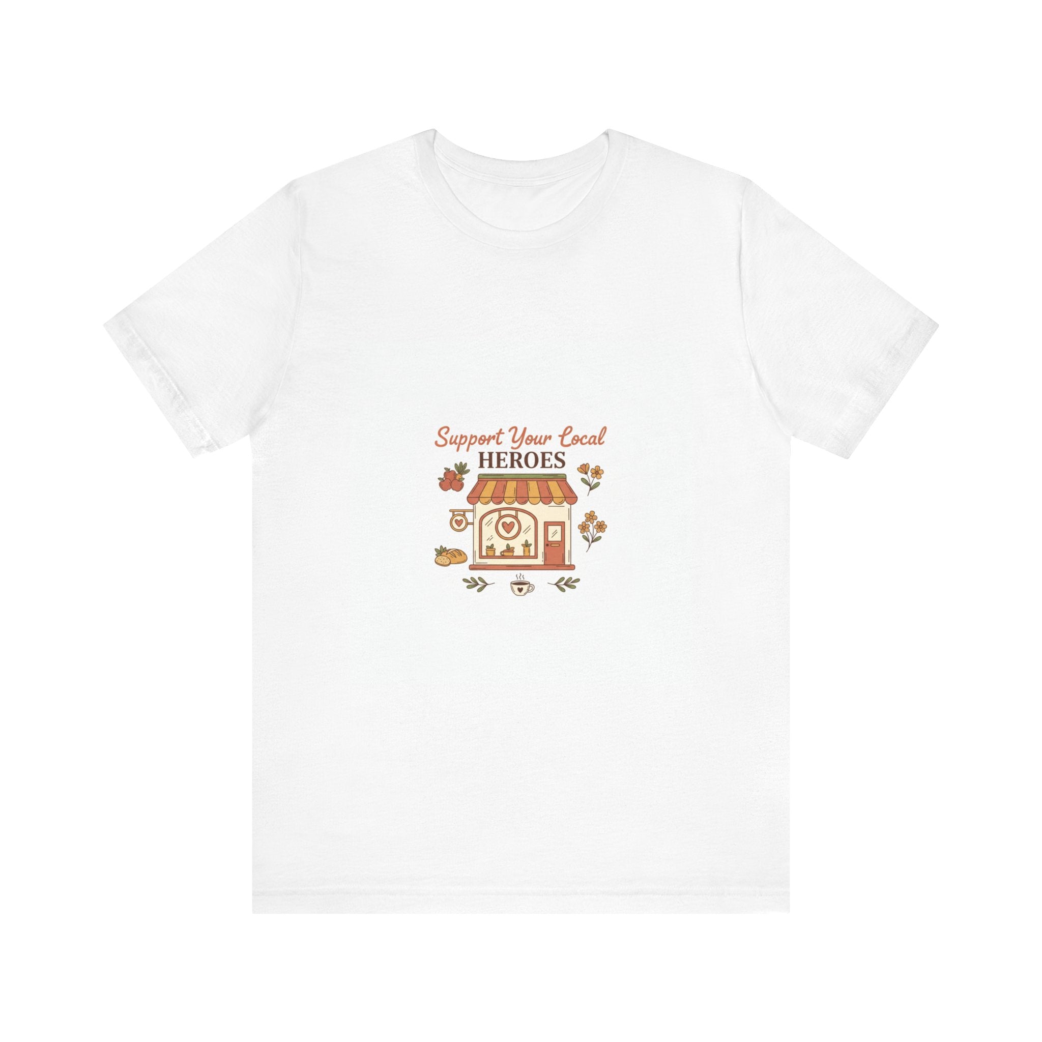 Support Your Local Heroes T‑Shirt — Firefighter & First Responder Tribute Tee