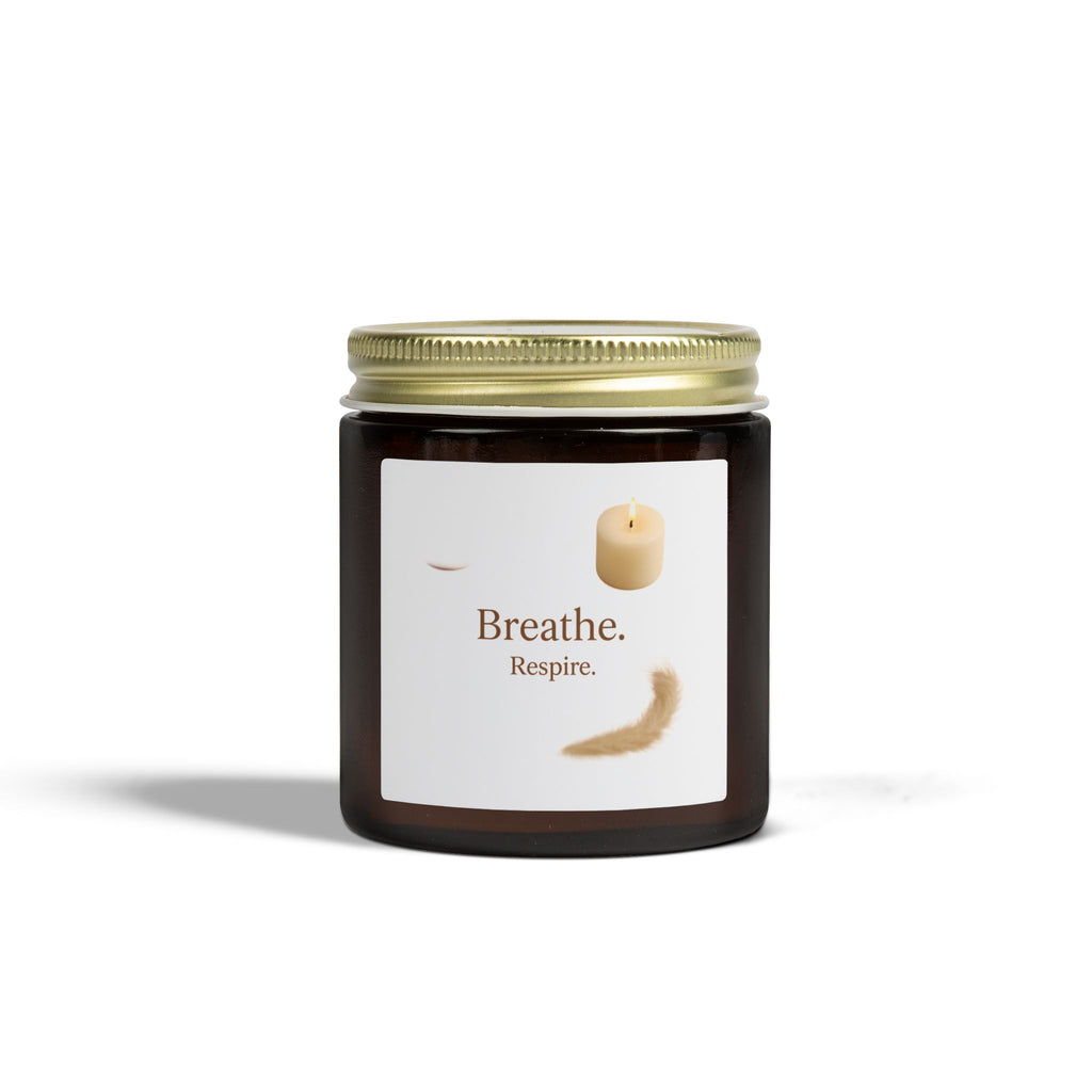 Breathe Scented Candle — Coconut Apricot Wax (4oz & 9oz)