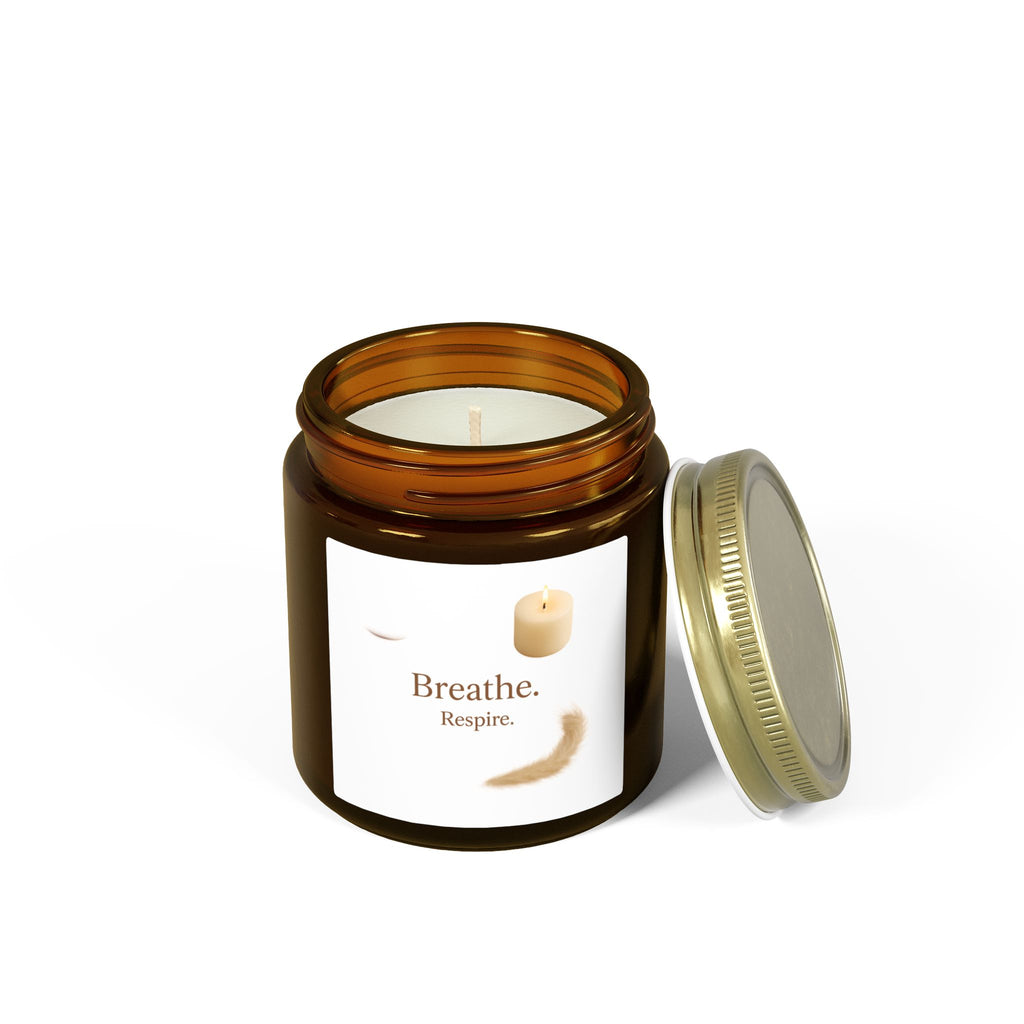 Breathe Scented Candle — Coconut Apricot Wax (4oz & 9oz)