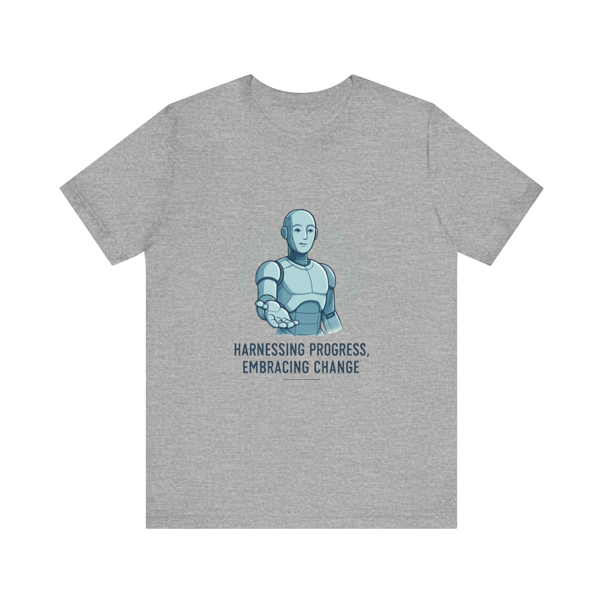 Progress Robot T-Shirt — "Harnessing Progress, Embracing Change" Tech Tee