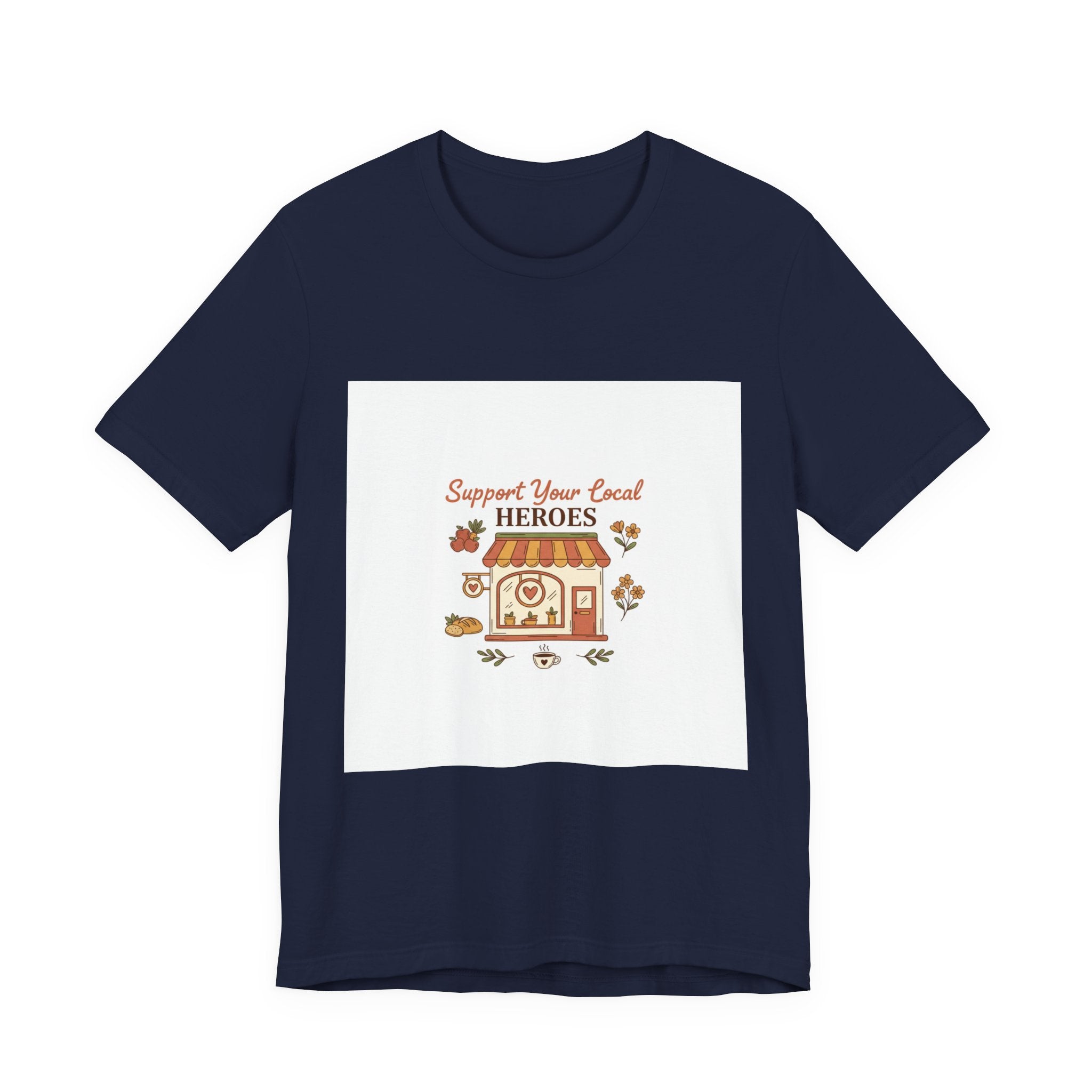 Support Your Local Heroes T‑Shirt — Firefighter & First Responder Tribute Tee