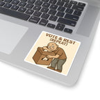 Vote & Rest (Repeat) Sticker — Funny Voting Humor Kiss-Cut Sticker