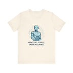 Progress Robot T-Shirt — "Harnessing Progress, Embracing Change" Tech Tee