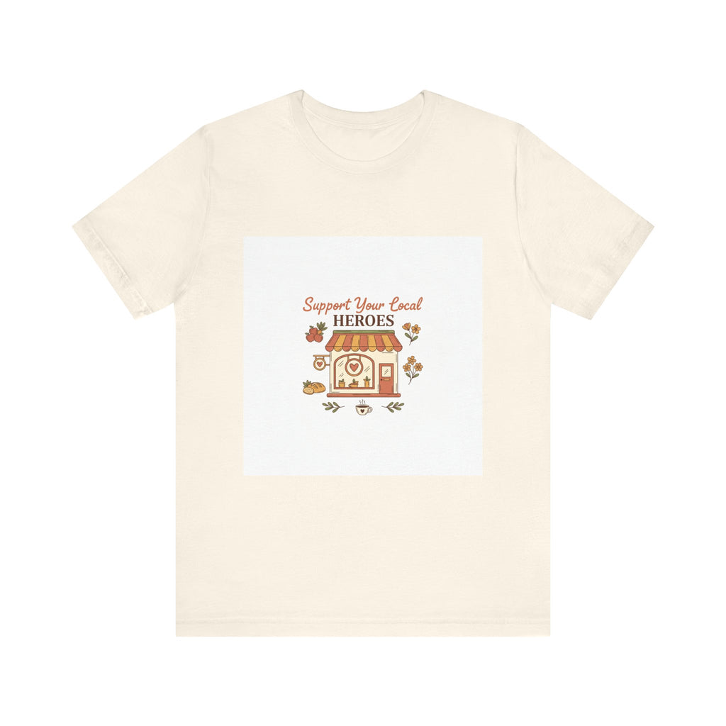 Support Your Local Heroes T‑Shirt — Firefighter & First Responder Tribute Tee