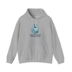 Robot Illustration Hoodie — "Harnessing Progress, Embracing Change" Tech Futurist Sweatshirt