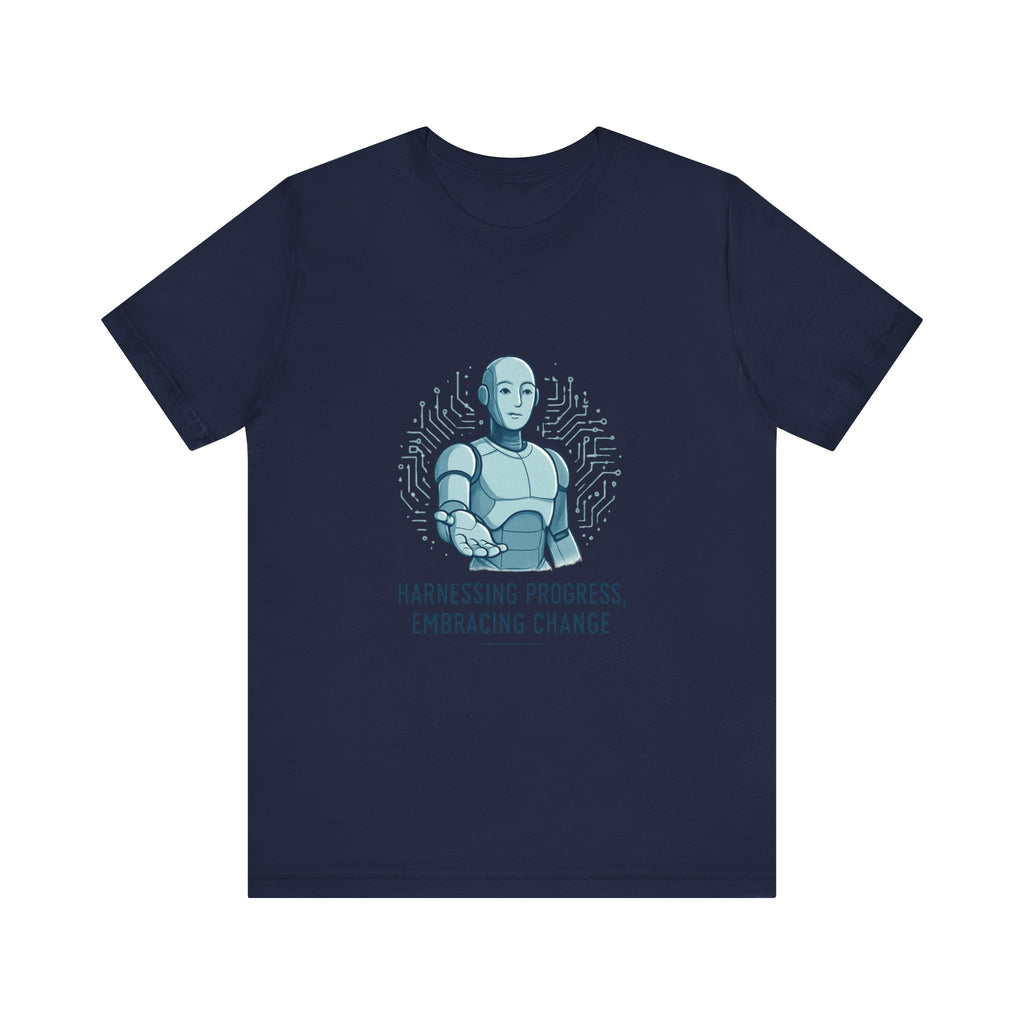 Progress Robot T-Shirt — "Harnessing Progress, Embracing Change" Tech Tee