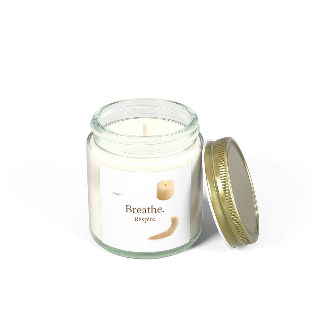 Breathe Scented Candle — Coconut Apricot Wax (4oz & 9oz)