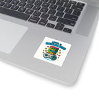 Backlog Hero Sticker — Cute Gamer Controller Stack Kiss-Cut Sticker