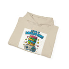 Backlog Hero Gamer Hoodie — Funny Video Game Stack Design