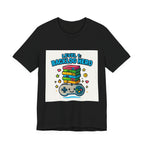 Backlog Hero T-Shirt — Level 1 Gamer Controller & Game Stack Tee