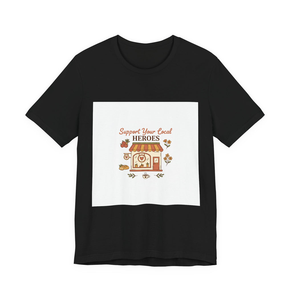 Support Your Local Heroes T‑Shirt — Firefighter & First Responder Tribute Tee