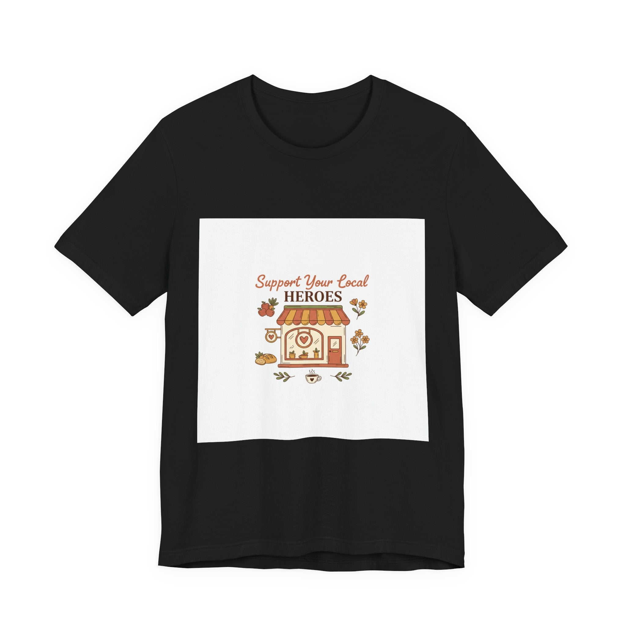 Support Your Local Heroes T‑Shirt — Firefighter & First Responder Tribute Tee