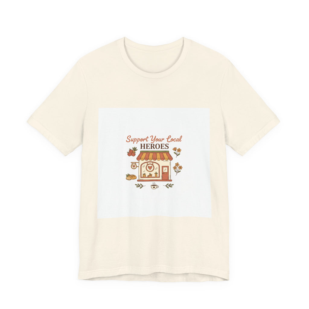 Support Your Local Heroes T‑Shirt — Firefighter & First Responder Tribute Tee