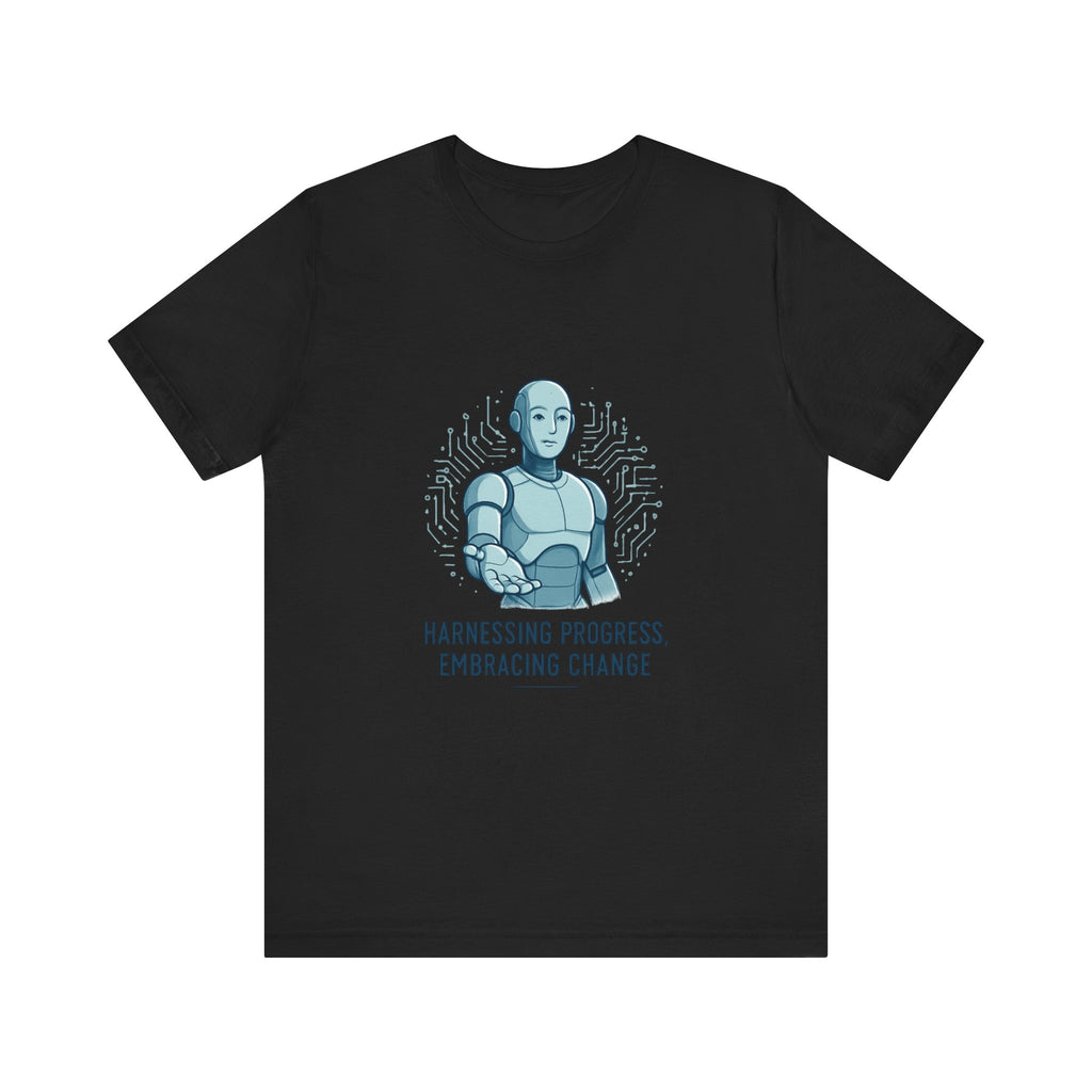 Progress Robot T-Shirt — "Harnessing Progress, Embracing Change" Tech Tee