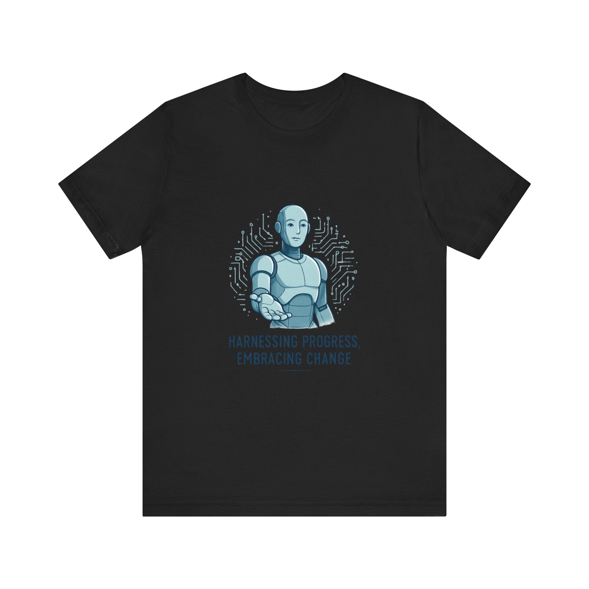 Progress Robot T-Shirt — "Harnessing Progress, Embracing Change" Tech Tee