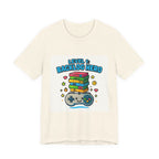 Backlog Hero T-Shirt — Level 1 Gamer Controller & Game Stack Tee