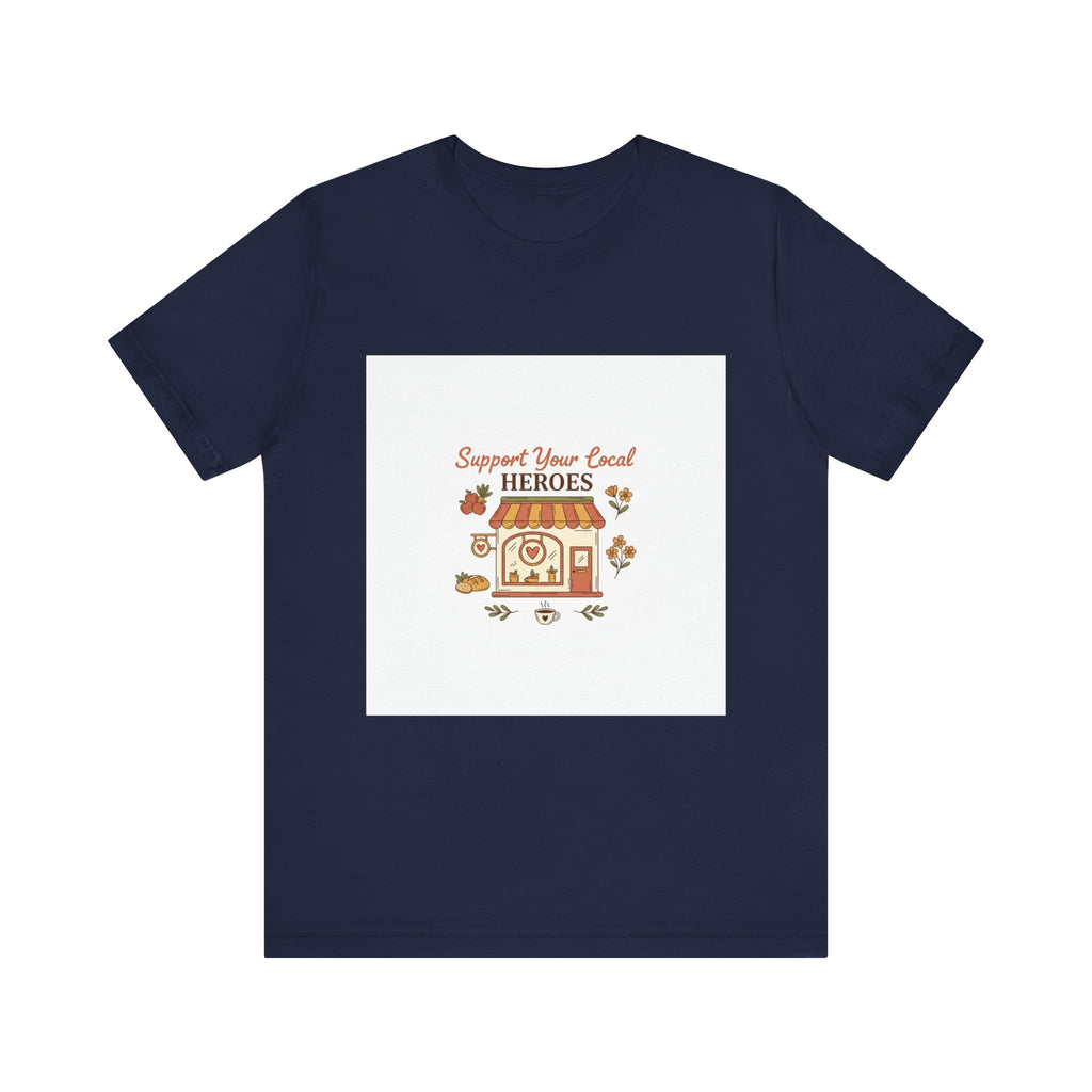 Support Your Local Heroes T‑Shirt — Firefighter & First Responder Tribute Tee