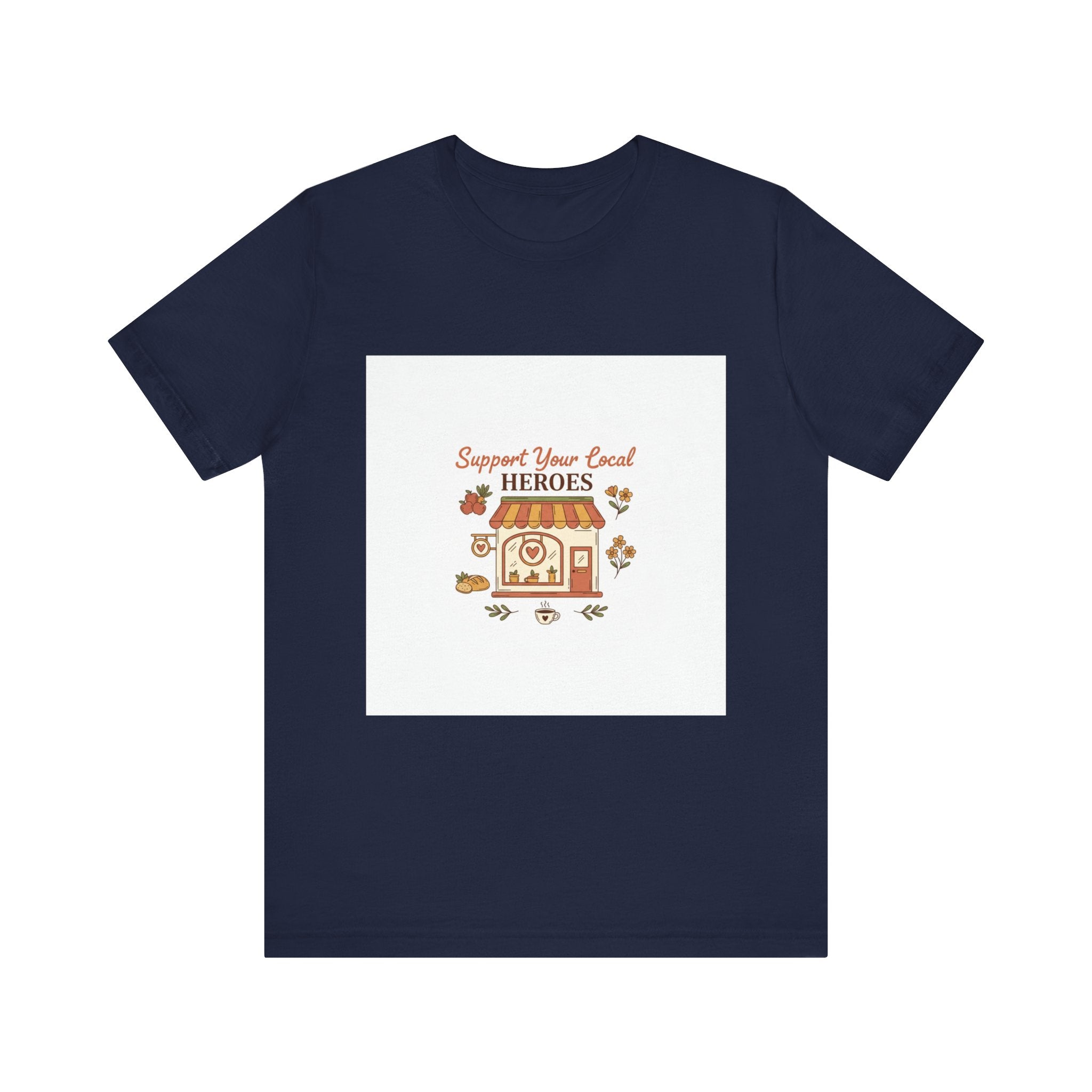 Support Your Local Heroes T‑Shirt — Firefighter & First Responder Tribute Tee