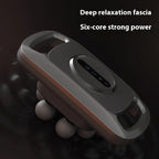 6 Heads Electric Muscle Massager Deep Tissue Body Massage Gun for Back Neck and Shoulders Relaxation