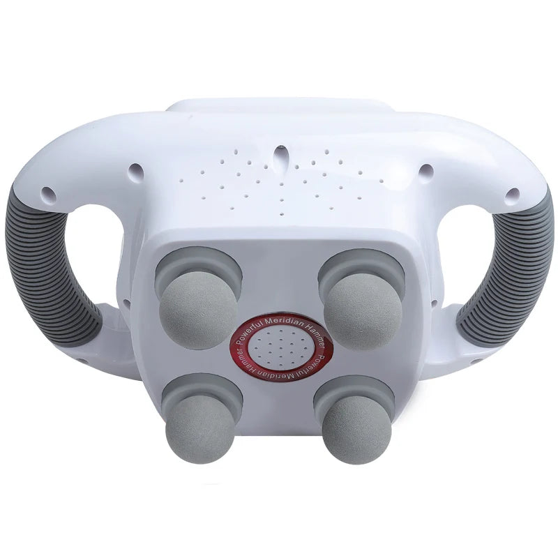 Massage Portable Hammer Electric Neck Shoulder 4 Head Massager Machine Plug-in Version of the Massager Is 220v