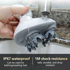 WLX Factory  Electric Scalp Massager Handheld 2 Speeds Vibrating Head Massager With 96 Silicone Nodes for Hair Deep Clean Growth