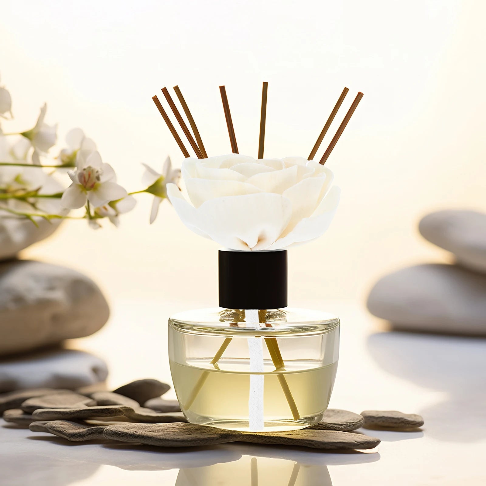 Aromatherapy Oil Diffusers For Home Indoor Bathroom Office Bedroom Car Long-Lasting Fragrance Minimalist Design Essential Oil