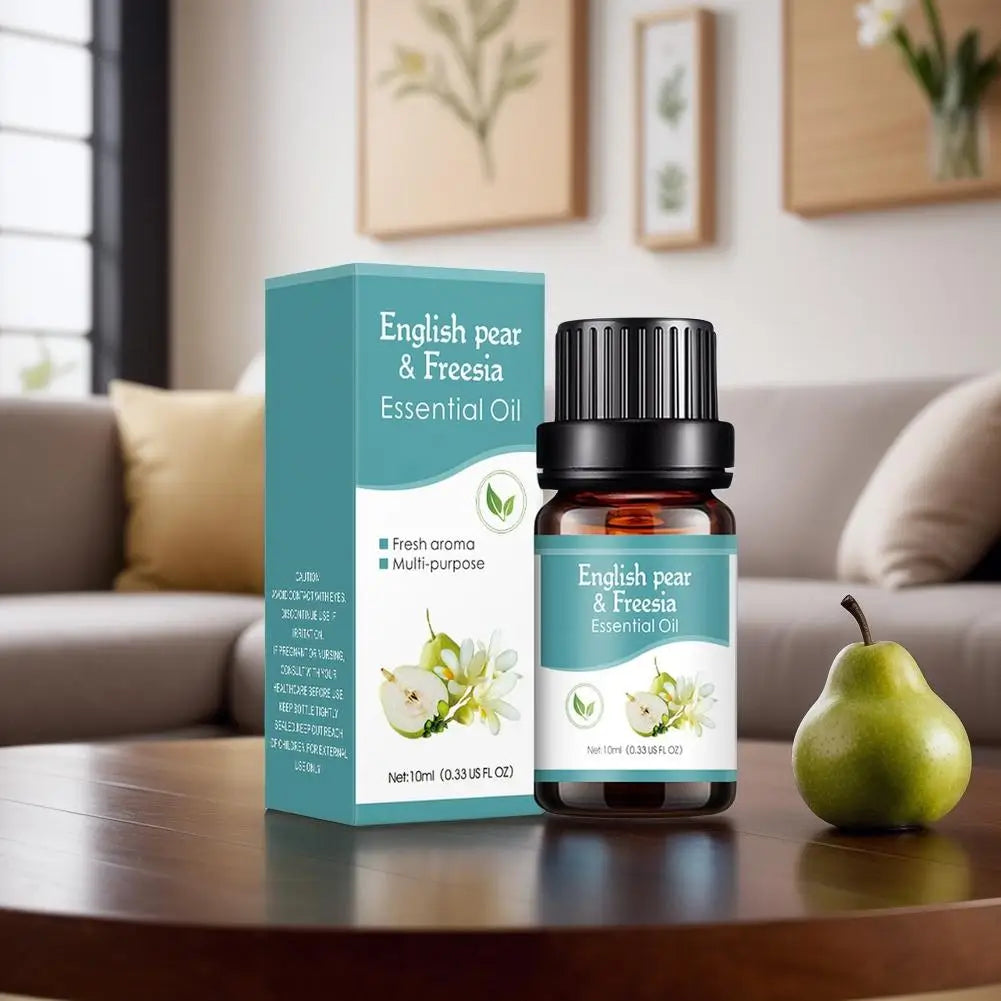 10ml Essential Oil for Diffuser & Humidifier, Aromatherapy Fragrance Oil, Water Soluble, Car, Home Office Scent