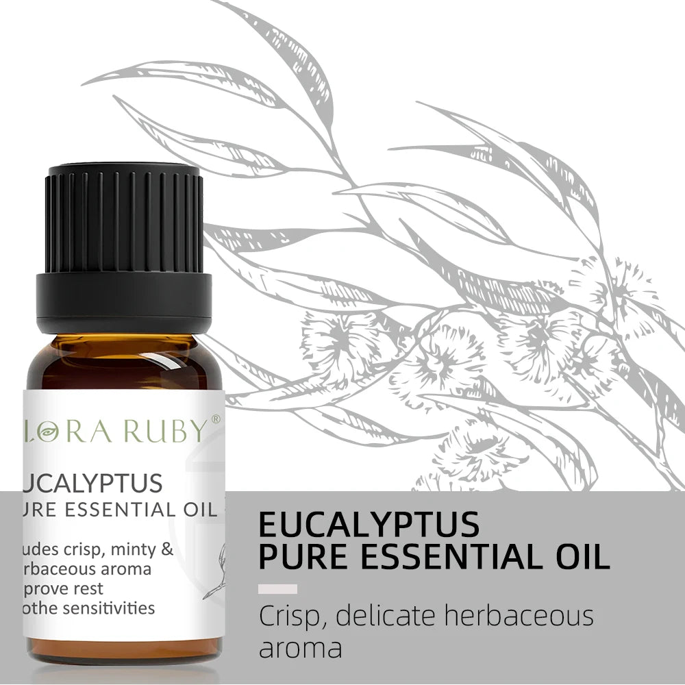 Set 12 Huiles Essentielles pour Diffuseur - Aromathérapie Maison