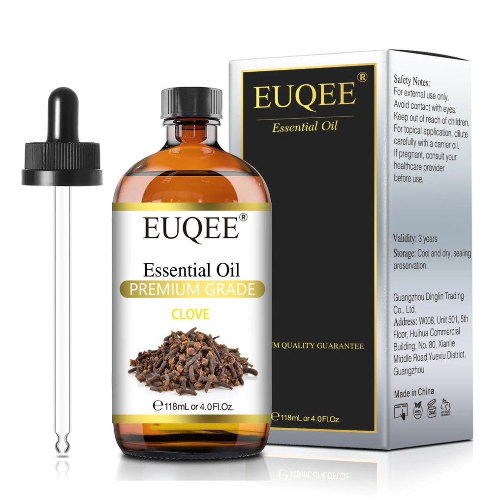EUQEE 4 Fl Oz Essential Oils for Aromatherapy Humidifiers Aromatic Diffuser Making Scents Candle Handmade Soap Home Fragrance