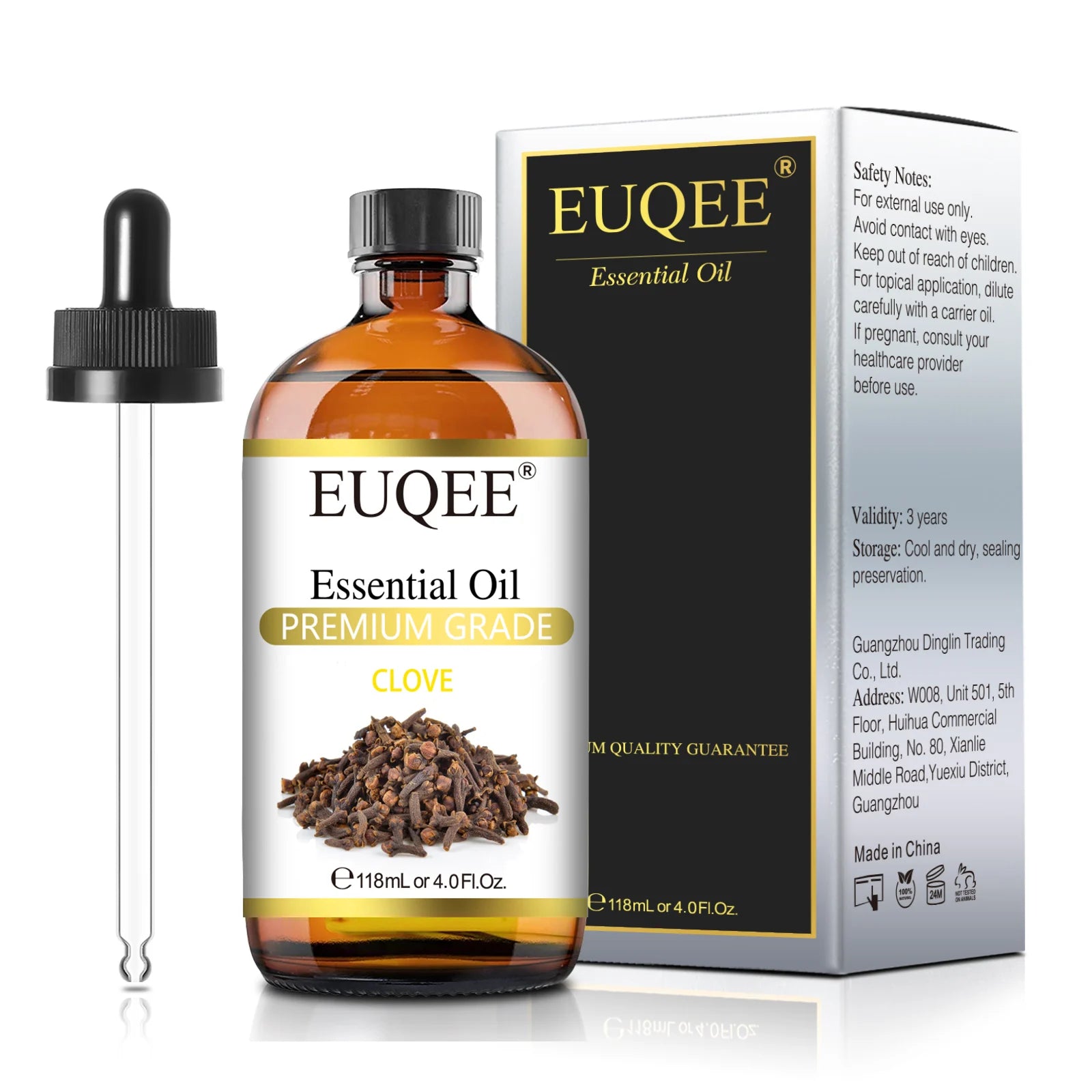 EUQEE 4 Fl Oz Essential Oils for Aromatherapy Humidifiers Aromatic Diffuser Making Scents Candle Handmade Soap Home Fragrance