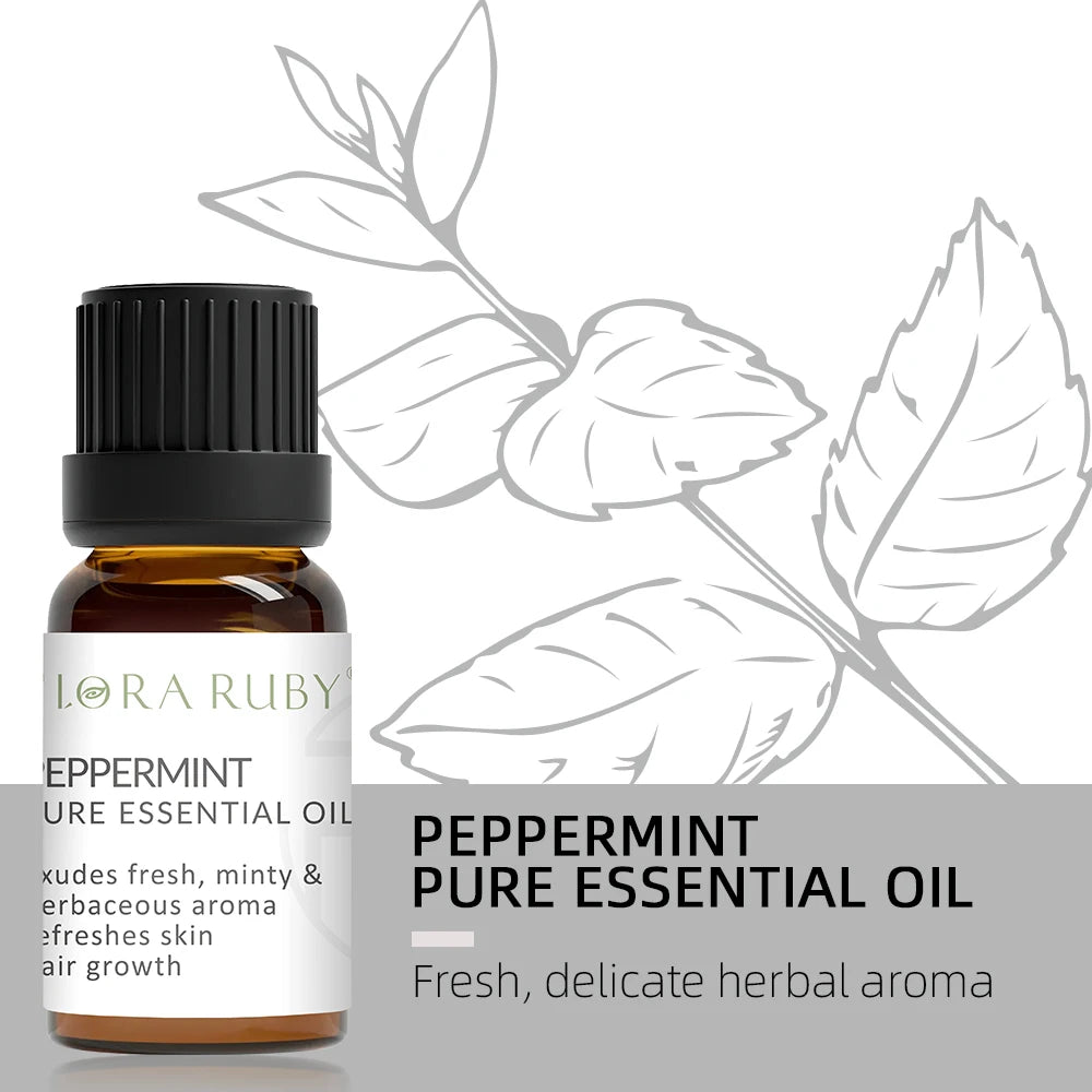 Set 12 Huiles Essentielles pour Diffuseur - Aromathérapie Maison