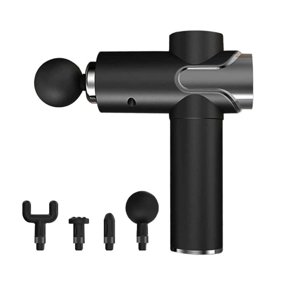 Massage Gun Fascia Deep Muscle Relax Body Neck Massager Electric Fitness Equipment Noise Reduction Fascia Gun