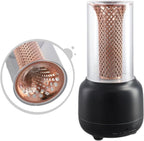 Diffuseur d'Huiles Essentielles 2 Modes - Minuteur Automatique - Noir