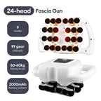 42-Heads Fascia Gun High-Frequency Vibration Body Massage Gun Back and Waist Massager Neck Shoulder Massager Muscle masajeador