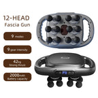 42-Heads Fascia Gun High-Frequency Vibration Body Massage Gun Back and Waist Massager Neck Shoulder Massager Muscle masajeador