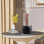 Diffuseur d'Huiles Essentielles 2 Modes - Minuteur Automatique - Noir