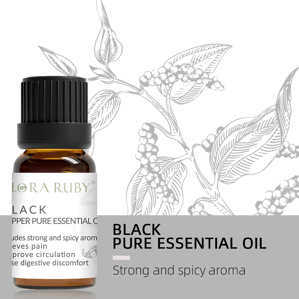 Set 12 Huiles Essentielles pour Diffuseur - Aromathérapie Maison