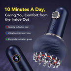 Wireless Guasha Massager Body Shaping Heating Scraping Brush Drainage Machine Fat Burner Rechargeable