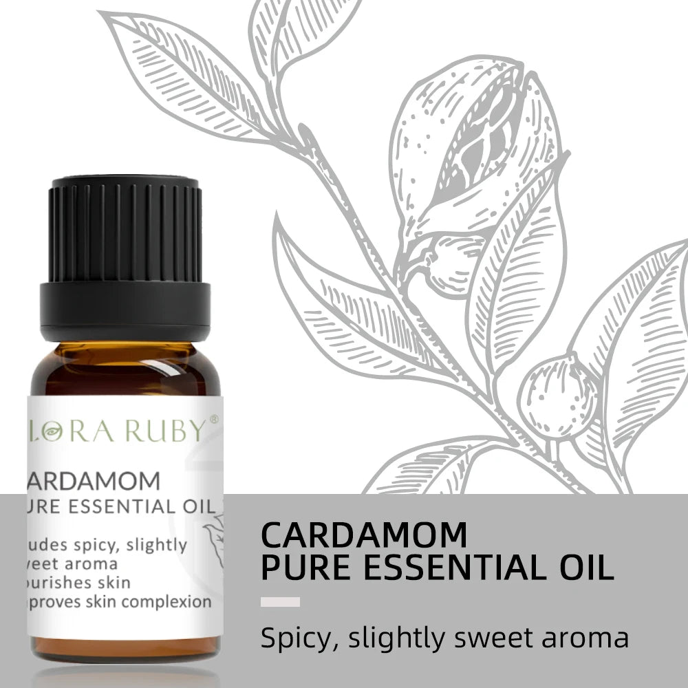 Set 12 Huiles Essentielles pour Diffuseur - Aromathérapie Maison