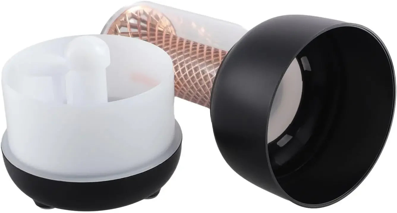 Diffuseur d'Huiles Essentielles 2 Modes - Minuteur Automatique - Noir