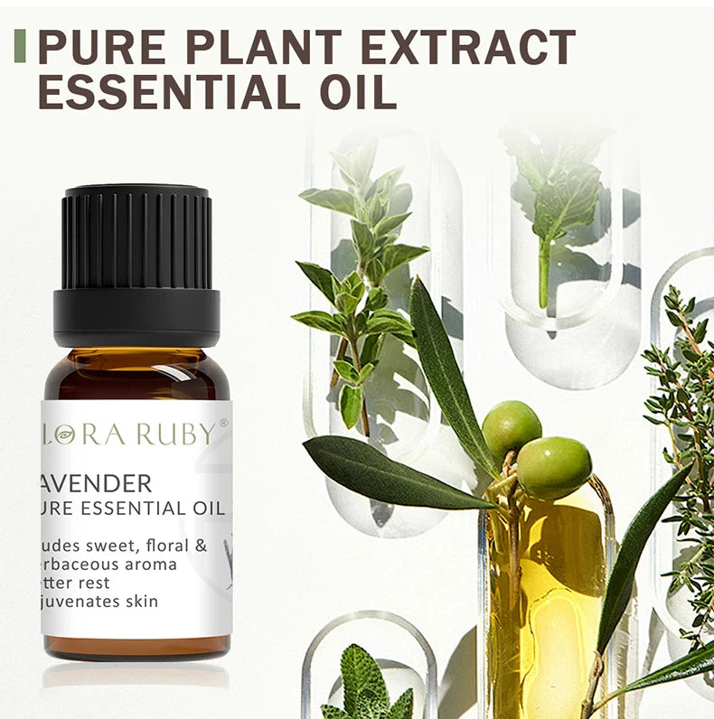 Set 12 Huiles Essentielles pour Diffuseur - Aromathérapie Maison