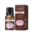 13 Flavors 10ml Essential Oils For Aroma Diffuser AirHumidifier Home Water-soluble Lavender Rose Eucalyptus White Peach Oolong