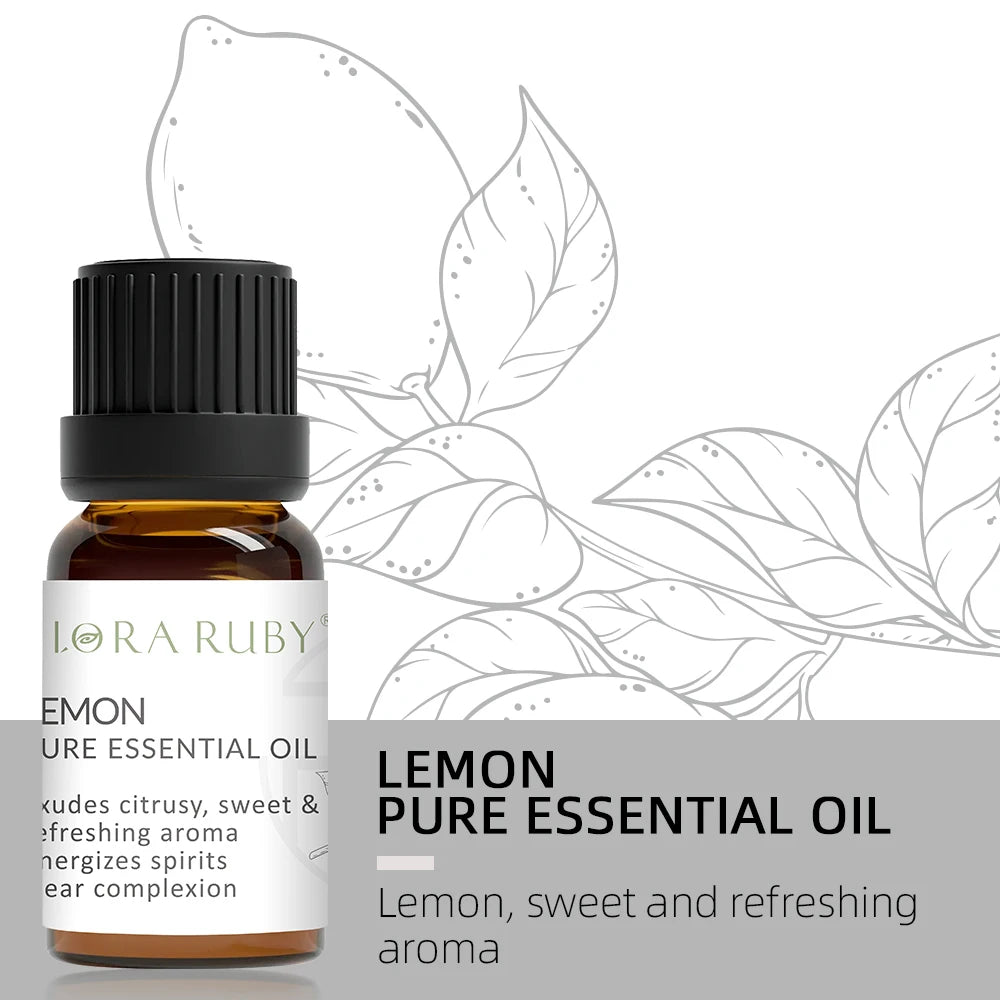 Set 12 Huiles Essentielles pour Diffuseur - Aromathérapie Maison