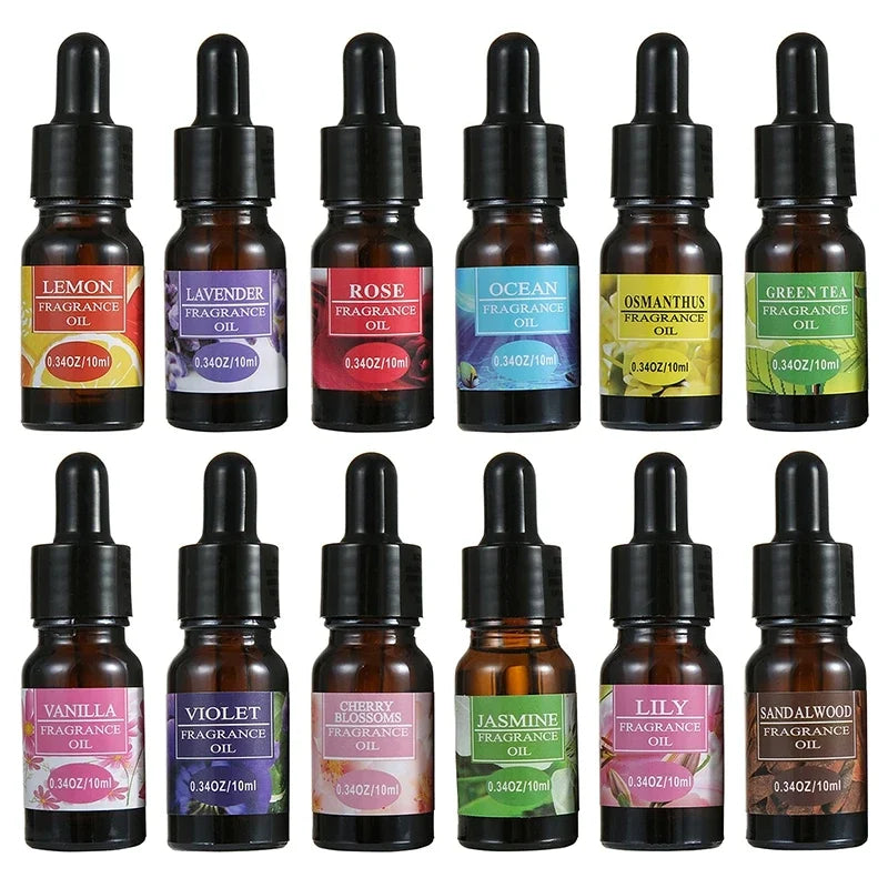 Huile Essentielle 10ml - Diffuseur, Bougies, Voiture - Multi-Usages