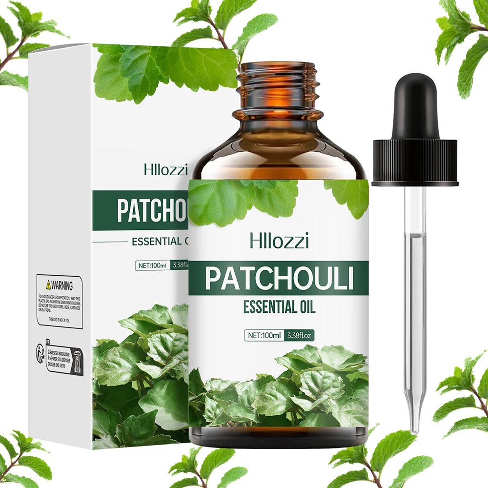 Patchouli essential oil for diffusers, moisturizing, nourishing, hydrating, massage essential oil
